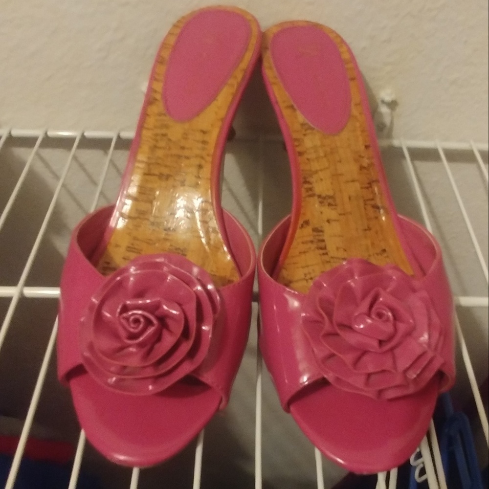 Pink heels